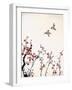 Ink Winter Sweet-baoyan-Framed Art Print