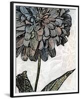 Ink Zinnia I-Christine Zalewski-Framed Premium Giclee Print