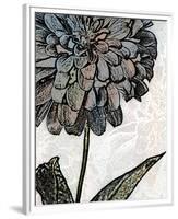 Ink Zinnia I-Christine Zalewski-Framed Premium Giclee Print