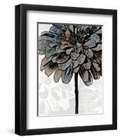 Ink Zinnia II-Christine Zalewski-Framed Art Print