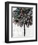 Ink Zinnia II-Christine Zalewski-Framed Art Print