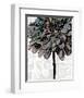 Ink Zinnia II-Christine Zalewski-Framed Art Print