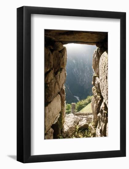 Inka Room with a View-null-Framed Art Print