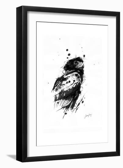 Inked Eagle-James Grey-Framed Premium Giclee Print