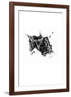 Inked Frog-James Grey-Framed Art Print