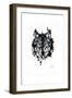 Inked Wolf-James Grey-Framed Premium Giclee Print