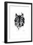 Inked Wolf-James Grey-Framed Art Print