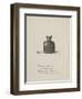 Inkstand Illustrations and Verses From Nonsense Alphabets Drawn and Written by Edward Lear.-Edward Lear-Framed Giclee Print