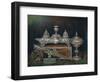 'Inkstand, Paper Weight, Hunting Knife or Dagger, Covered Tazza, Paper Weight', 1863-Robert Dudley-Framed Giclee Print