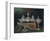 'Inkstand, Paper Weight, Hunting Knife or Dagger, Covered Tazza, Paper Weight', 1863-Robert Dudley-Framed Giclee Print