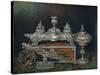 'Inkstand, Paper Weight, Hunting Knife or Dagger, Covered Tazza, Paper Weight', 1863-Robert Dudley-Stretched Canvas