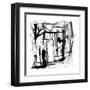 Inktober-Kim Johnson-Framed Giclee Print