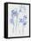Inky Daffodils I-Jennifer Parker-Framed Stretched Canvas