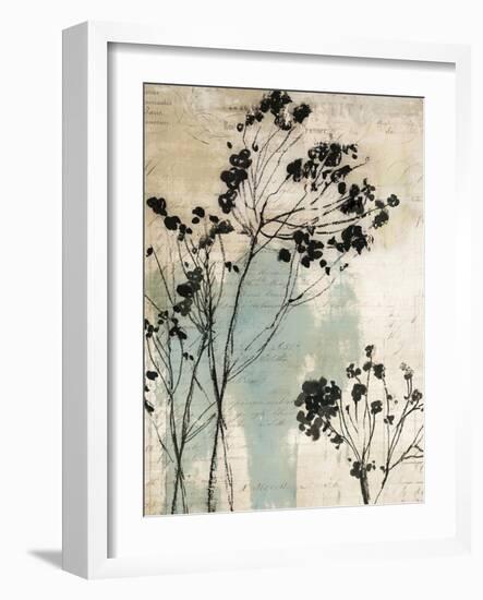 Inky Floral I-Asia Jensen-Framed Art Print