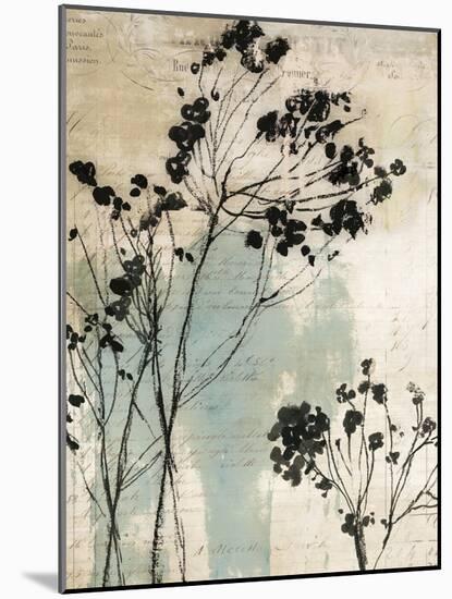 Inky Floral I-Asia Jensen-Mounted Art Print