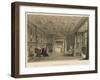 Inlaid Chamber, Sizergh, Westmoreland-Joseph Nash-Framed Giclee Print