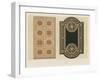 Inlaid Marble Tables by Mr a Tomlinson, Bakewell, Derbyshire-null-Framed Giclee Print