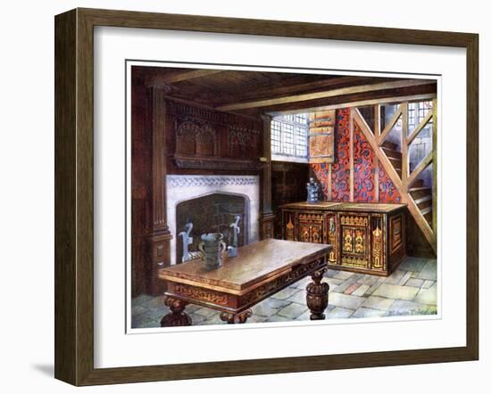 Inlaid Nonsuch Chest, 1910-Edwin Foley-Framed Giclee Print