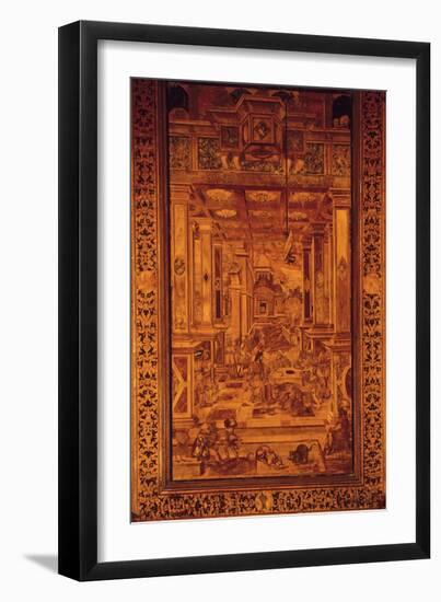 Inlaid Woodwork-Damiano Zambelli-Framed Giclee Print