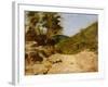 Inland in Castiglioncello-Luigi Bechi-Framed Giclee Print