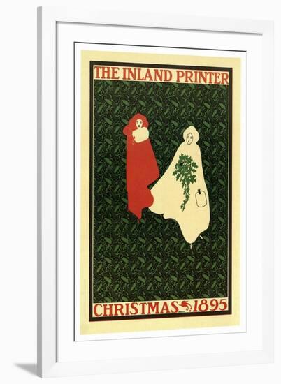 Inland Printer-Christmas Edition-Will Bradley-Framed Art Print