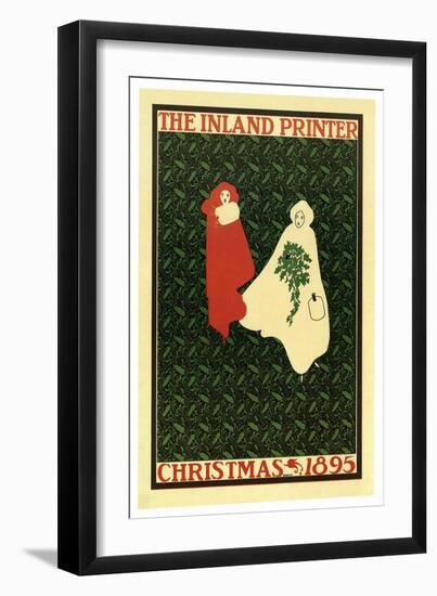 Inland Printer-Christmas Edition-Will Bradley-Framed Art Print