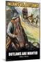 Inlaws Vs. Outlaws-Wilbur Pierce-Mounted Art Print