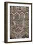 Inlays of Minaret-null-Framed Giclee Print