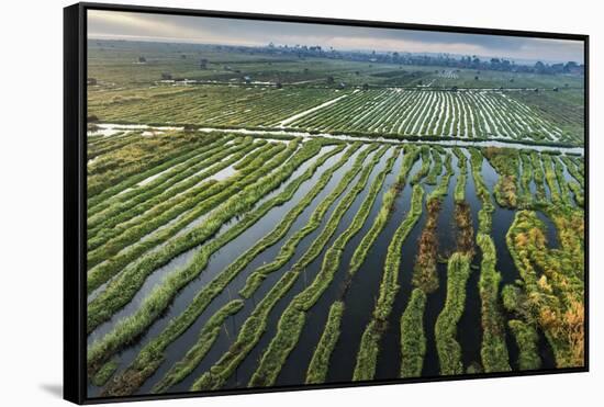 Inle Lake, Shan State, Myanmar (Burma), Asia-Janette Hill-Framed Stretched Canvas