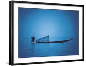 Inle Lake, Shan State, Myanmar-Pete Turner-Framed Art Print