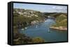 Inlet and River Solva, Solva, St. Bride's Bay, Pembrokeshire, Wales, United Kingdom, Europe-Stuart Black-Framed Stretched Canvas