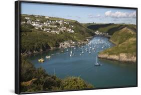 Inlet and River Solva, Solva, St. Bride's Bay, Pembrokeshire, Wales, United Kingdom, Europe-Stuart Black-Framed Photographic Print