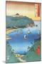 Inlet at Awa Province-Ando Hiroshige-Mounted Poster