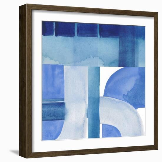 Inlet Falls III-Grace Popp-Framed Art Print