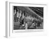 Inmates at Burma's Rangoon Gaol Run by the British are Forced to Work the Prison's Giant Treadmill-null-Framed Photographic Print