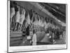 Inmates at Burma's Rangoon Gaol Run by the British are Forced to Work the Prison's Giant Treadmill-null-Mounted Photographic Print