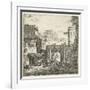 Inn at city gate, 1653-Adriaen van de Velde-Framed Giclee Print