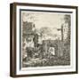 Inn at city gate, 1653-Adriaen van de Velde-Framed Giclee Print