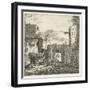 Inn at city gate, 1653-Adriaen van de Velde-Framed Giclee Print