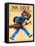 Inn Dixie, Golf Luggage Bell Boys Magazine, USA, 1930-null-Framed Stretched Canvas