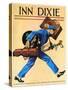 Inn Dixie, Golf Luggage Bell Boys Magazine, USA, 1930-null-Stretched Canvas