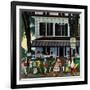 "Inn in Ogunquit," August 2, 1947-John Falter-Framed Giclee Print