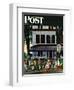 "Inn in Ogunquit," Saturday Evening Post Cover, August 2, 1947-John Falter-Framed Giclee Print