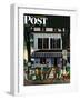 "Inn in Ogunquit," Saturday Evening Post Cover, August 2, 1947-John Falter-Framed Giclee Print