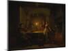 Inn Interior by Candle Light-Pieter Huys-Mounted Giclee Print