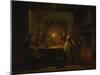Inn Interior by Candle Light-Pieter Huys-Mounted Giclee Print
