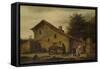 Inn Near Nantes-Lambert Doomer-Framed Stretched Canvas