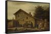 Inn Near Nantes-Lambert Doomer-Framed Stretched Canvas