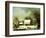 Inn Scene, Seven Miles to New Haven-George Henry Durrie-Framed Giclee Print