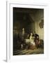 Inn with Figures-Ferdinand De Braekeleer-Framed Art Print